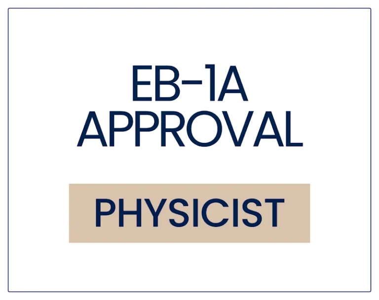 Grafen ve Terahertz Teknolojisi Alanında Uzman Bir Fizikçi İçin EB-1A Onayı