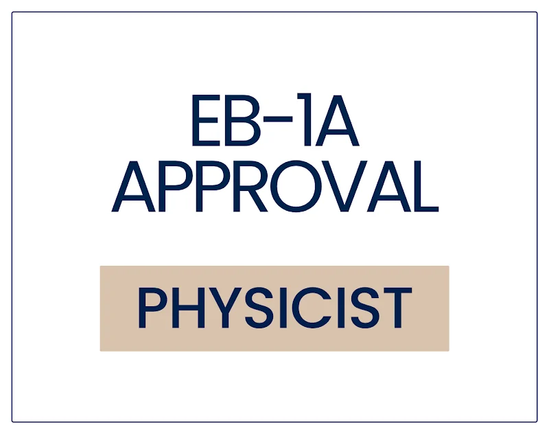 EB-1A Approval for a Physicist Specializing in Graphene and Terahertz Technology