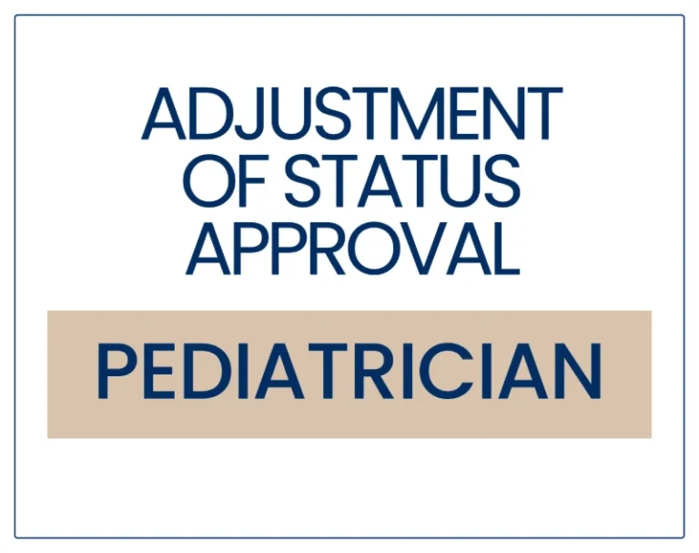 Adjustment of status approval card for an EB-2 NIW kidney organoid researcher